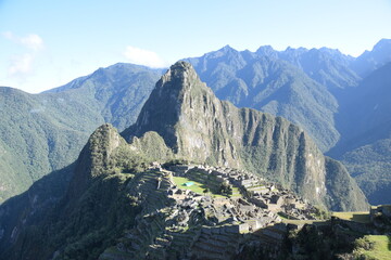 Trekking in Peru: the classic view of Machu Picchu