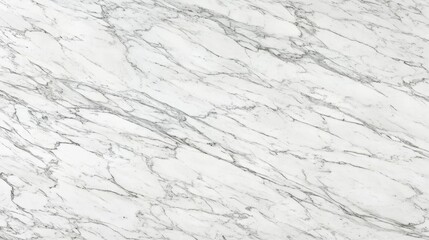 Obraz premium Beautiful white marble surface with subtle cream veins creating an elegant and luxurious backdrop for any design