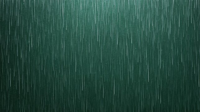 Abstract teal rain background texture.