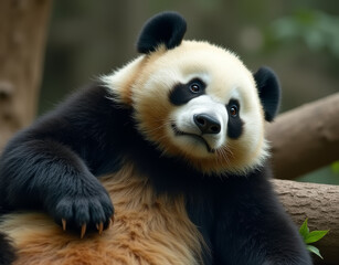 Obraz premium giant panda bear
