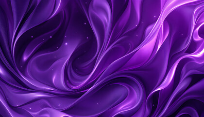 Obraz premium Abstract Purple Swirling Silk Background Image