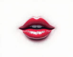 lips with makeup