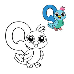 A fun and colorful letter 