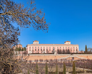 landscape, view, architecture, palace, building, monument, sky,
