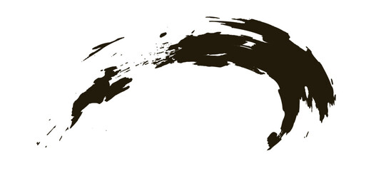 正月のブラシストローク