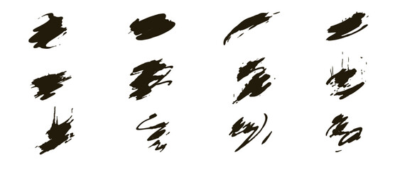 正月のブラシストローク