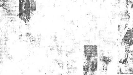 Fototapeta premium Newspaper paper grunge vintage old aged texture background. Newspaper with old grunge vintage unreadable paper texture background. Vector white and black newspaper paper grunge. 