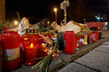 Trauer und Wut nach dem Anschlag in der Innenstadt von Magdeburg in Deutschland