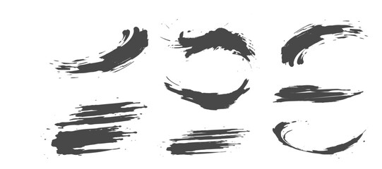 ブラシストローク素材