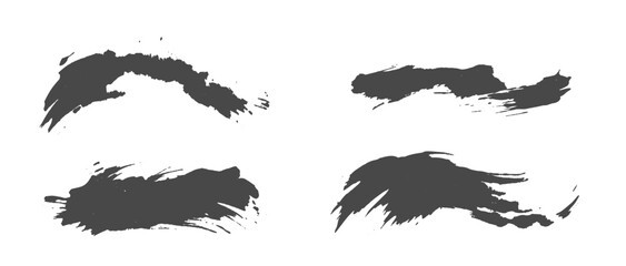 ブラシストローク素材