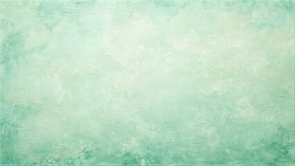 Obraz premium Mint Green Textured Background Abstract Paint, Grunge Design, Pastel Color Palette texture, background