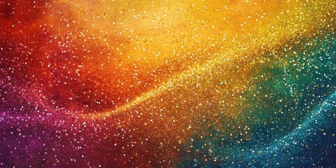 Fototapeta premium Abstract Colorful Glitter Swirl Background