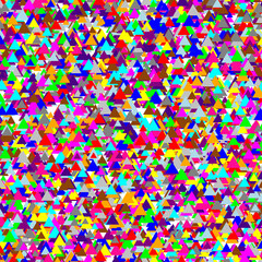 vibrant geometric background with colorful triangles  creates a playful and modern aesthetic