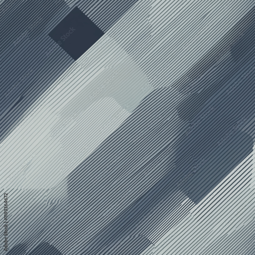 Poster Abstract diagonal striped texture with geometric design elements