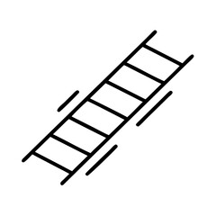 agility ladder icon, agility ladder line art - simple line art of agility ladder, perfect for agility ladder logos and icons and themed design
