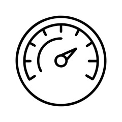 speedometer for speed workouts icon