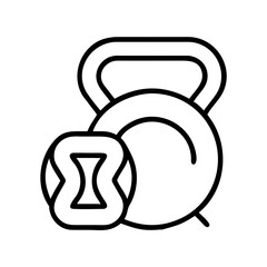 strength and conditioning icon, strength and conditioning line art - simple line art of strength and conditioning, perfect for strength and conditioning logos and icons and themed design