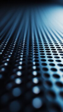 Sleek futuristic abstract digital background with a geometric pattern of glowing dots curves and lines in a dark minimalist high tech visual style  A dynamic elegant