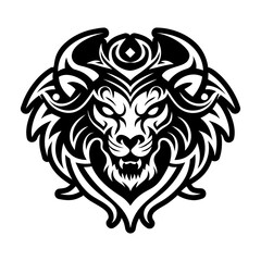 Chimera symbol icon in solid style