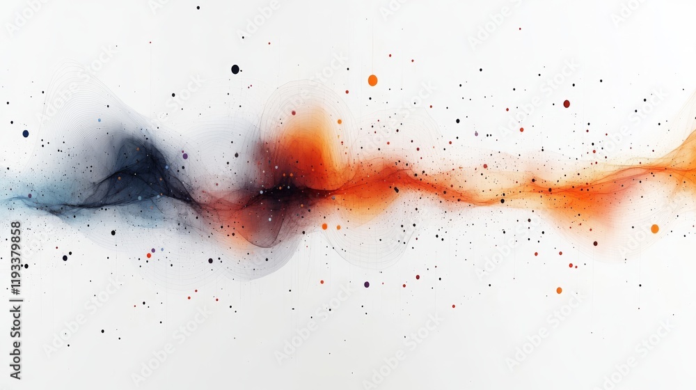 Poster analyzing age and healthspan with a color-coded scatter plot