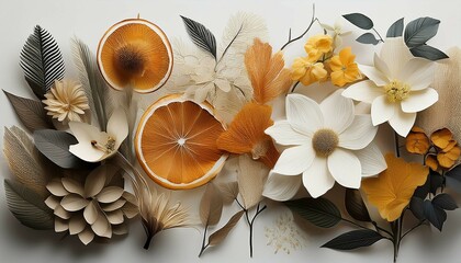flowers on a wooden table