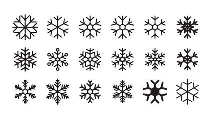 Seamless pattern. Christmas snowfall, backdrop winter snowflake. Christmas card with snowflake border vector illustration EPS 10