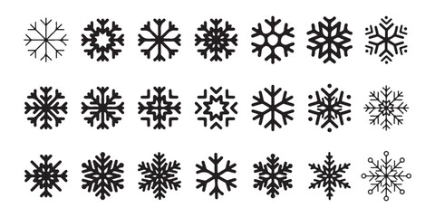 Seamless pattern. Christmas snowfall, backdrop winter snowflake. Christmas card with snowflake border vector illustration EPS 10