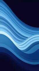 Abstract striped wave design in shades of blue and grey creating a dynamic and modern business background, background, blue