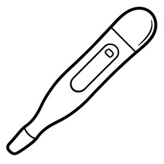 Pregnancy Test on white background