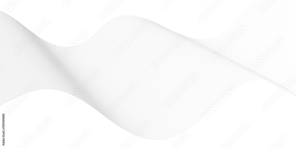 Poster vector abstract white light blend paper wave flow digital gradient transparent tech wave curve creat