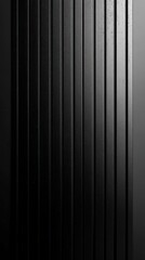 Obraz premium A striking and moody abstract image featuring a dramatic sleek and minimalist design with bold geometric lines and patterns in shades of black gray and metallic tones
