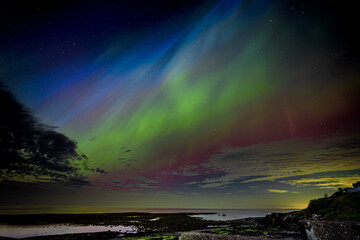 The Aurora Borealis, Craster Northumberland