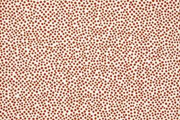 Obraz premium a close up of a red and white spotted fabric
