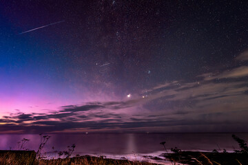 Howick Northumberland, Stars, Shooting Stars and Sea