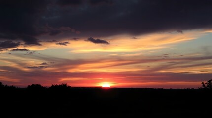 Obraz premium Sunset natural image