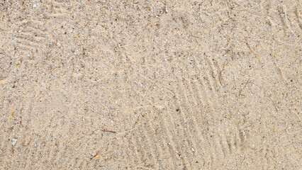 Closeup Sand Texture at the Beach 