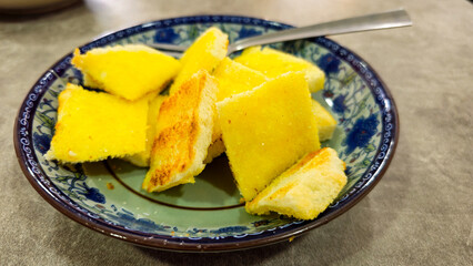 Sugar Butter Toast Bread for morning breakfast