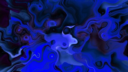 black blue clean water marble liquid background