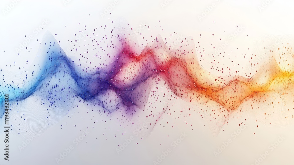 Poster exploring the relationship between age and healthspan through a detailed scatter plot visualization