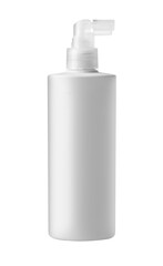 white cosmetic bottle