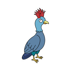 victoria crowned pigeon