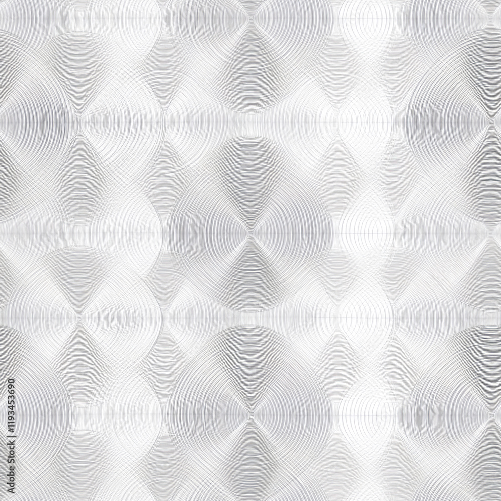 Aufkleber Abstract circular line pattern with a geometric texture design