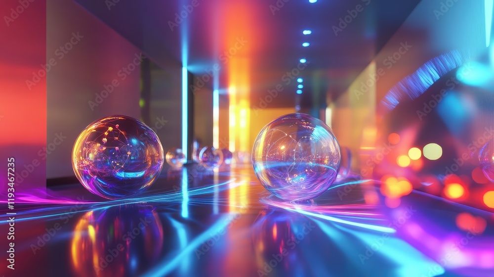 Poster a quantum research environment with holographic models of quantum states and entangled particles bei
