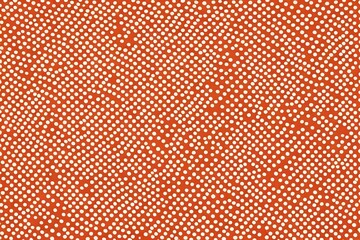 Obraz premium a close up of a red and white polka dot fabric