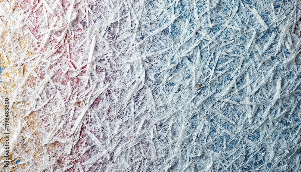 Poster abstract texture and background of shredded paper studio shoot artistic composition colorful environ