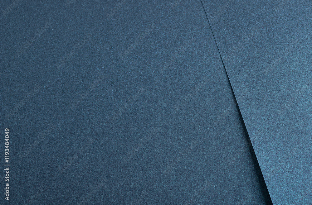 Poster blue metallic paper background with a shiny gradient and smooth, layered surface. rich pacific deep 