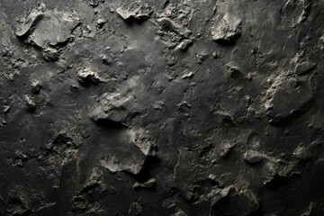 Dark textured background with rough, rocky surface.