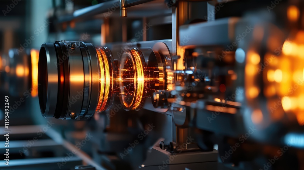 Poster advanced quantum hardware system with dynamic qubits and energy flows interacting in a dark futurist