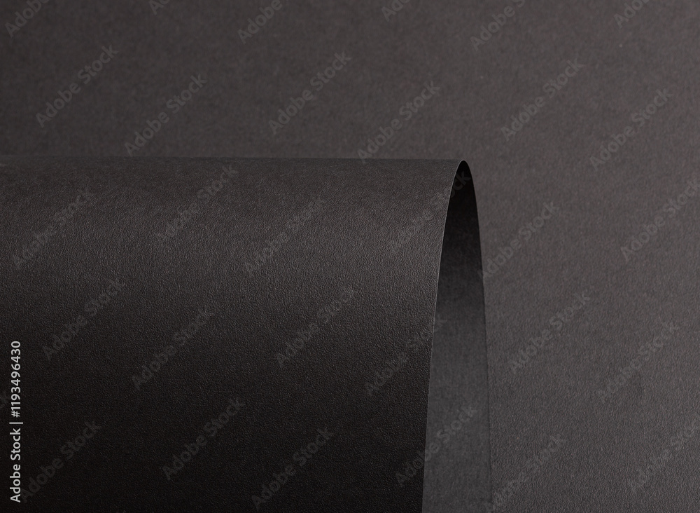 Aufkleber jet black paper background with a matte, grainy texture and subtle gradient. dark tones create a bol