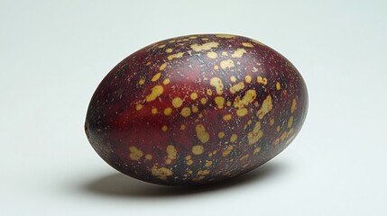 Fototapeta premium Colorful Painted Egg with Unique Patterns and Textures on Surface